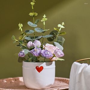 Decoratieve bloemen Home Decor kunstmatige rozensimulatie