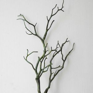 Decoratieve bloemen Home Decor Trunk Plastic Small Green Tree Branch Diy Artificial Plant Craft Decoration Festival Supplies