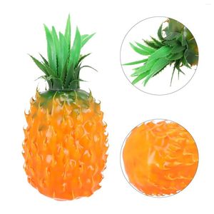 Fleurs décoratives pour la maison, décoration d'ananas artificiel, vitrine, ornement de fête, faux affichage en plastique pour la cuisine