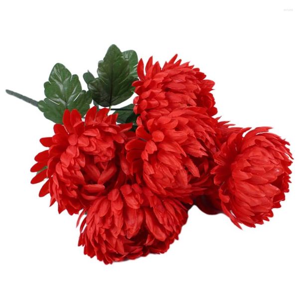 Image de fleurs décoratives affichées rouges roses Rencontrez vos besoins en soie de fleur artificielle Champagne blanc cm