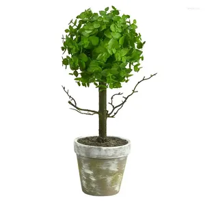 Decoratieve bloemen in binnen/ buiten eucalyptus kunstmatige plastic topiary groene kransen aros para centro de mesa garland leis hawaii