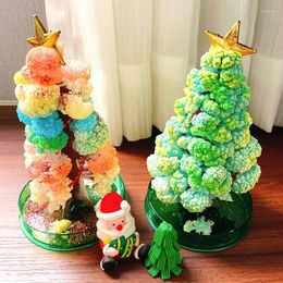 Fleurs décoratives Grand arbre magique coloré arrosage de Noël arbres en papier à fleurs cristal cadeau créatif décoration de table pour la maison