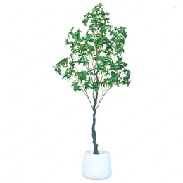 Fleurs décoratives grande plante de Simulation cloche cheval bois vert intérieur salon décoration paysage arbre plancher bonsaï