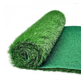 Fleurs décoratives pelouse tapis tapis plastique simulation artificielle Turf 200 300 cm taille personnalisable de maternelle