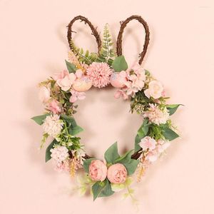 Decoratieve bloemen Led slinger gemakkelijk om paaskrans te hangen levendig aantrekkelijk gelukkig feestkrui's met lichten