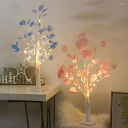 Fleurs décoratives LED table bonsaï arbre lumière pomme lampe fil de cuivre branche pour fête mariage noël décoration de bureau
