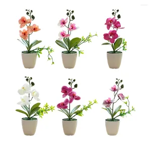Fleurs décoratives à faible entretien Décoration de fleurs artificielles pour les espaces intérieurs ou extérieurs arbre de bonsaï polyvalent