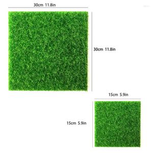 Decoratieve bloemen Micro-landscape Diy Moss Artificial Grass Turf Fake Mini Synthetisch Lawn Tapijt Faux Mat voor handgemaakt materiaal voor kinderen