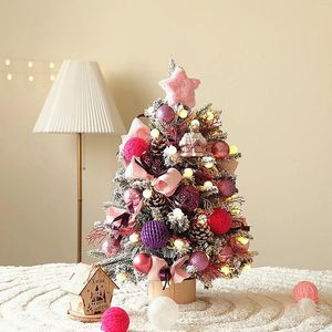 Fleurs décoratives mini arbre de Noël