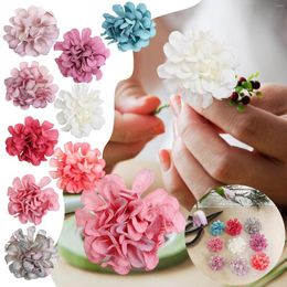 Fleurs décoratives Mini Roses support artificiel pour la Saint Valentin bricolage Bouquet tropical mariage fleur battre