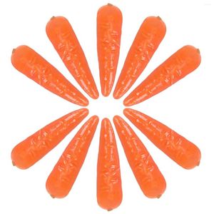 Fleurs décoratives miniatures jouet alimentaire carotte artificielle décoration de maison