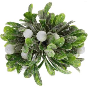 Fleurs décoratives ampoules de gui Simulation plantes boule de noël accessoires de maison décoration murale Ginkgo ornement de noël ornements d'intérieur