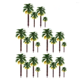 Fleurs décoratives modèle fournitures Micro aménagement paysager arbres palmier ornements Tropical exquis Mini jouet