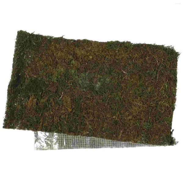 Flores decorativas musgo Micro paisaje Prop accesorio alfombra planta alfombra Artificial césped falso Pad escena