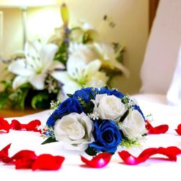 Fleurs décoratives fête artificiel fleur balle fausse mariage décor de décoration balles de fenêtre