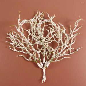 Fleurs décoratives Scrapbooking Simulation DIY Crafts de Noël décor de Noël fausses plantes artificielles