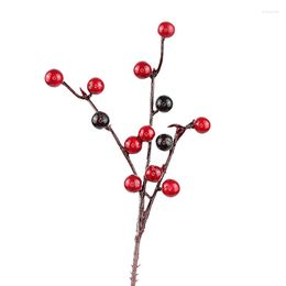 Decoratieve Bloemen Maagdenpalm Kunstmatig Voor Begraafplaats Verblijf In Vaas Simulatie Rood Fruit Tak Woondecoratie Rijk