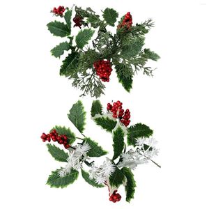 Anneaux de bougies pilier de fleurs décoratives 10 '', couronnes de bougies artificielles pour bougies chauffe-plat pour table de mariage, table à manger, café, ferme