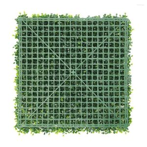 Decoratieve bloemen Plastic Turf Hedge UV Beschermde Simulatie Groene wandbeugel Sunnyglade Buiten Terras Patio Privacybescherming