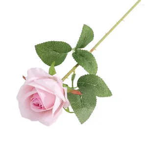 Decoratieve bloemen Premium 10 Head Open Rose Bouquet Lifelike Artificial for Home Wedding Holder Decoration Materials