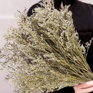 Fleurs décoratives préservées naturel Limonium Bouquet amant herbe fleur séchée lavande de mer pour mariage décor à la maison cadeau mère rustique