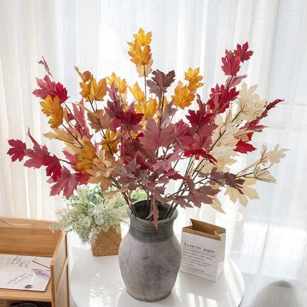 Fleurs décoratives Apparence réaliste Décoration Exquise Artificial Vibrant Color Simulation Plant For Home Room
