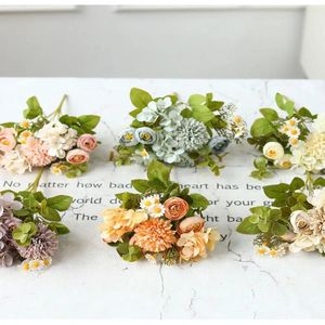 Fleurs décoratives Rose mariage saint valentin décoration pographie accessoires Scrapbook fête tournesol soie