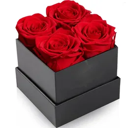 Decoratieve bloemen rozen bewaard in een doos droog Forever Love bloem voor vrouwen geschenken moeder vriendin vrouw oma verjaardagsfeestje huwelijkscadeau