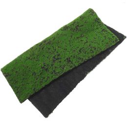 Fleurs décoratives simulées plante verte mur mousse 50x50 gazon artificiel Faux décorer Faux tapis artificiel en plastique