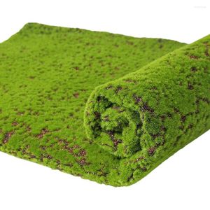 Decoratieve bloemen gesimuleerde groene muurplanten Micro-landschapsaccessoire Bonsai Decoratie Prop Kunstmatig mos Katoen Nep gazonmat Scène