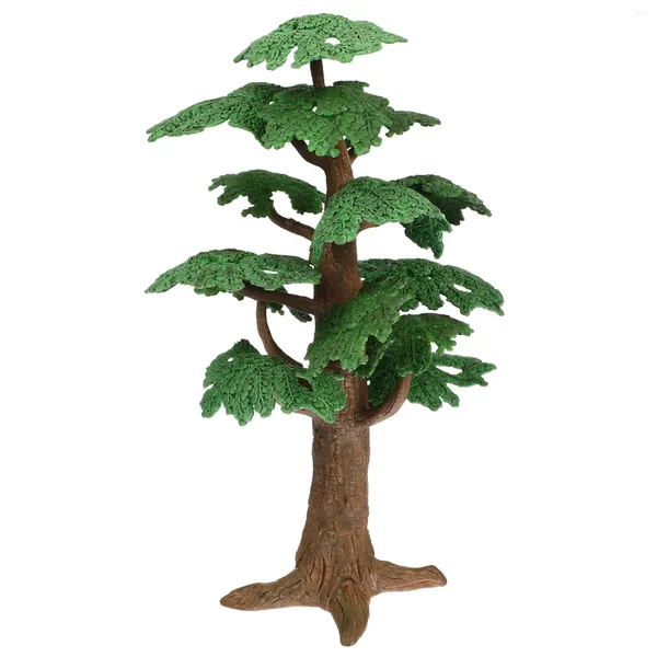 Fleurs décoratives simulées paysage arbre Mini pin cyprès modèle réaliste fausse Micro décoration