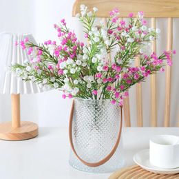 Fleurs décoratives simulées Mantianxing Flower Bundle Home Wedding Decoration Artificial Wholesale