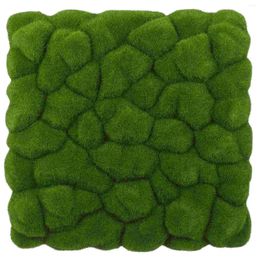 Fleurs décoratives Simulate Moss Board Simulation Decor Artificial Green Wall Decoration Garden Greenery Plantes Fake Pad Grass