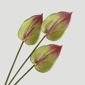Fleurs décoratives plante simulée érythrina indica arbres artificiels variété aléatoire sans pot de fleur