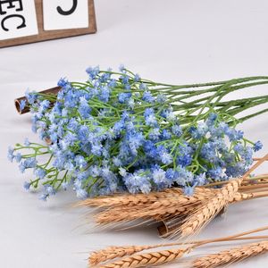 Flores decorativas Sky Sky Star Bouquet Flower Artificial Home Wedding Decorations Pogray Props