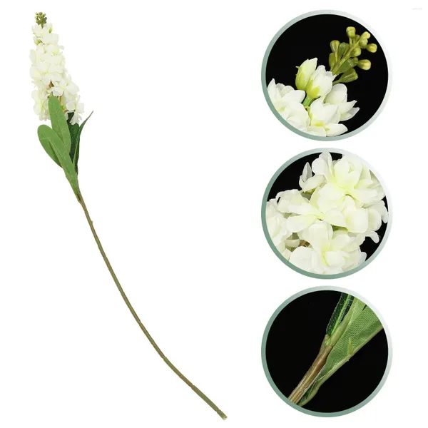Fleurs décoratives simulation arrangement de fleurs fournit des accessoires de po artificiels