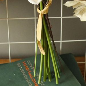 Decoratieve bloemen Simulatie Bloem Mooi boeket Diy Crafts Decor Droog brandende nep voor herfst herfst Home Party Plants Brand