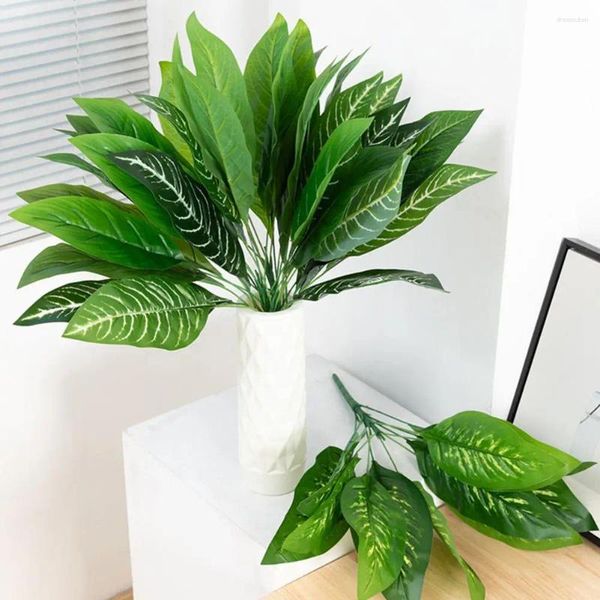 Plant de simulation de fleurs décoratives Easy Sarement Artificiel Freshing-Suite résistant aux UV Arrangement floral Imitation Canna Decor Home Decor