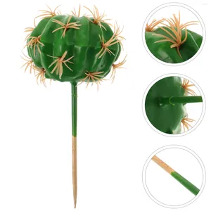 Decoratieve bloemen simulatie pot kunstmatige tropische planten kleine ornamenten faux cactus potten