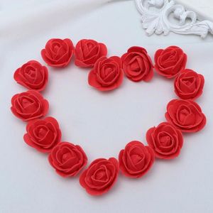 Decoratieve Bloemen Simulatie Rozenkop Ambacht Maken Voor Bruiloft Kleine Ambachten Schuim Kunstmatig