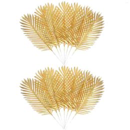 Fleurs décoratives Simulation feuilles de tournesol décoration de chambre Branches pratiques Eucalyptus décors de mariage artificiels en plastique exquis