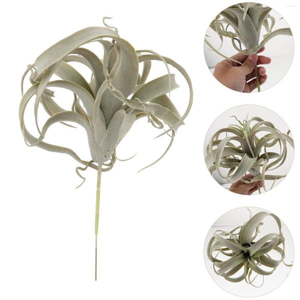 Fleurs décoratives Simulation Tillandsia Home Decor Ananas Décoration Party Supply Parure