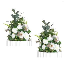 Decoratieve bloemen Simulatie Wedding Ground Artificial Silk Flower Balls El Wall Decor Weddings Party Road Guide Floral