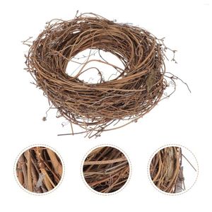 Decoratieve bloemen Smilax Rotan Party Versiering Garland Frame DIY Craft Festival Opknoping Krans Hout Accessoire Handgemaakt