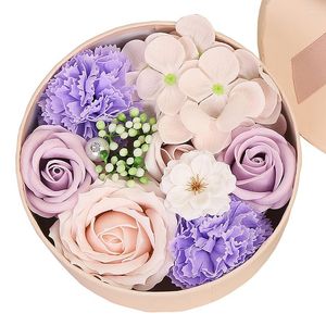 Fleurs décoratives Soap Roses Artificiel Flower Gift Box de la Saint-Valentin