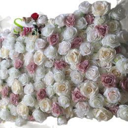 Fleurs décoratives spr fournit des fournitures à la maison décor rose arrangement de pivoine
