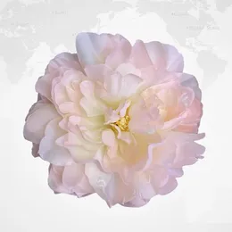 Fiori decorativi Splendido copricapo Hanfu con testa di fiore di peonia a 17 colori con simulazione squisita - Migliora il tuo stile