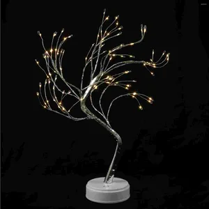 Fleurs Décoratives Arbre-Lumière Lumière LED Branches Décor Lumineux