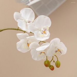 Decoratieve bloemen nuttige simulatie vlinder orchidee faux zijden bloem kunstmatige eenvoudige verzorging scène lay -out