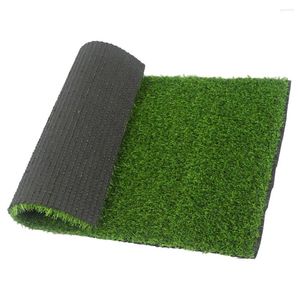 Fleurs décoratives tapis imperméables tapis de pelouse artificielle litière extérieure de literie avant verdure verte faux gazon